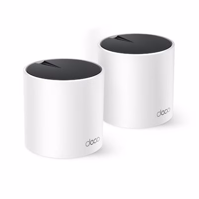 Sistema de Red Mesh TP-Link Deco X55 2-Pack con Wi-Fi 6 AX3000, Doble Banda 2.4GHz/5GHz y Cobertura Extendida